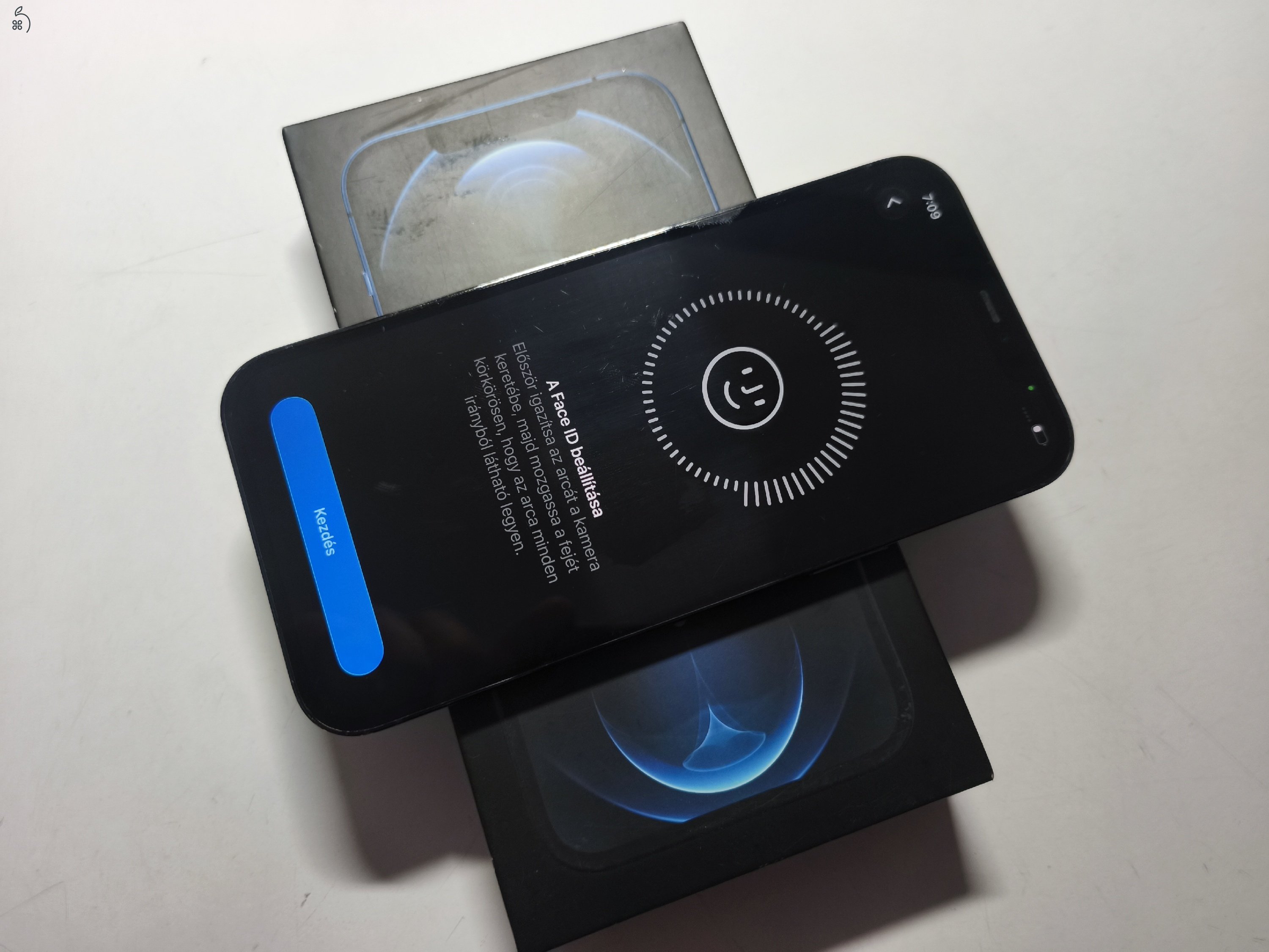 Apple iPhone 12 Pro Max 128gb független, hibátlan, minden gyári 