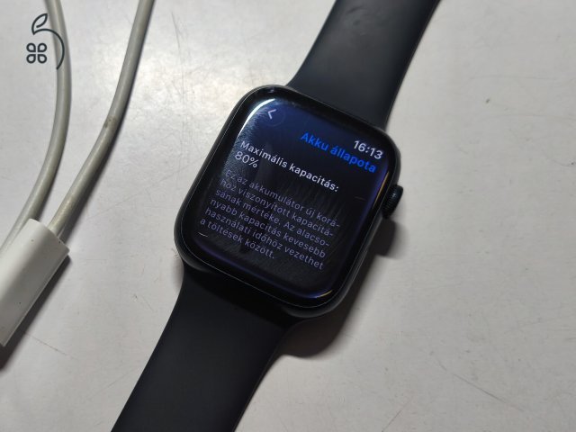 Apple watch series 7 S7, 45mm, hibátlan