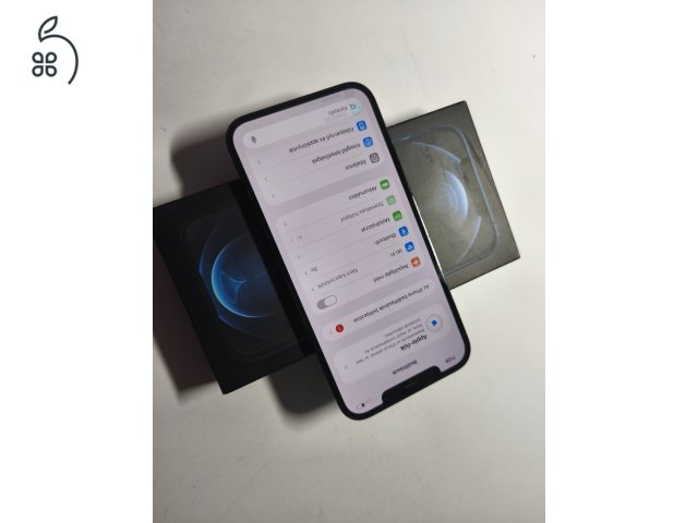 Apple iPhone 12 Pro Max Pacific Blue, 128gb, független, gyári 