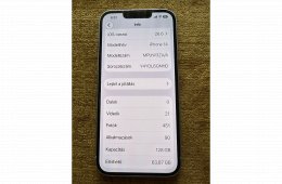 Eladó Iphone 14 hibátlan Független 1 gazdis.128gb Lila.