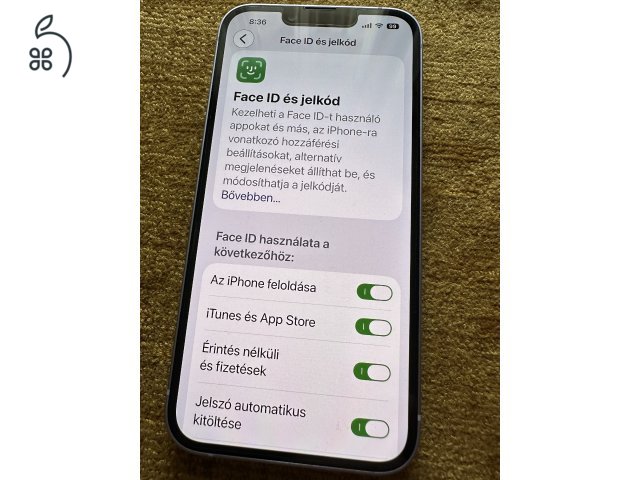 Eladó Iphone 14 hibátlan Független 1 gazdis.128gb Lila.