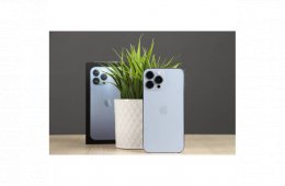 Használt Apple iPhone 13 Pro Max 256GB kék A US-8586