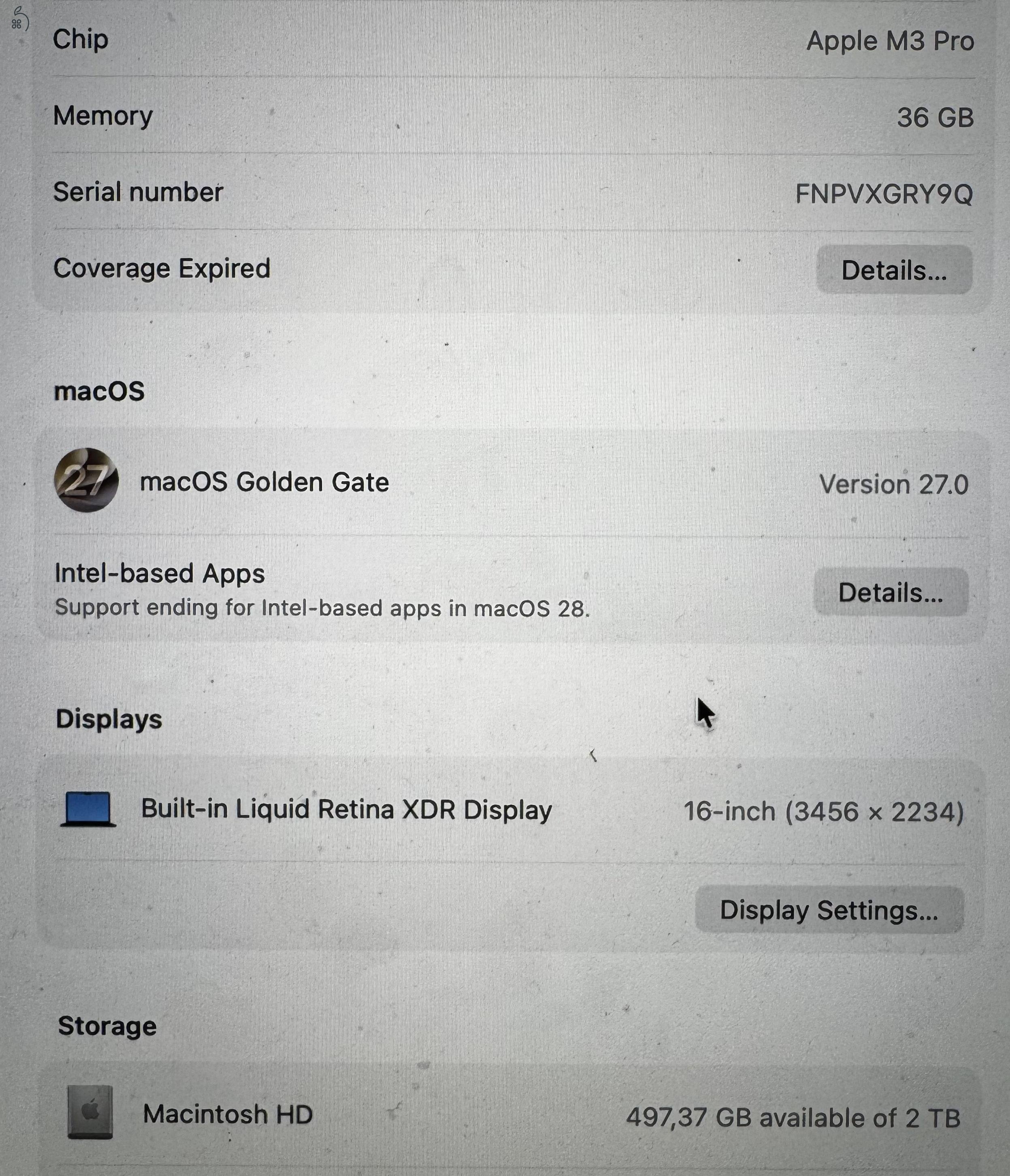 MacBook Pro 16