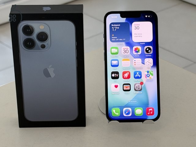 iPhone 13 Pro 128GB Független Újszerű/1 hónap gar./Akku 100%/p5045