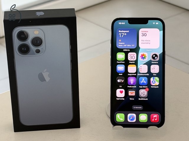 iPhone 13 Pro 128GB One Függő Újszerű/1 hónap gar./Akku 100%/p5046