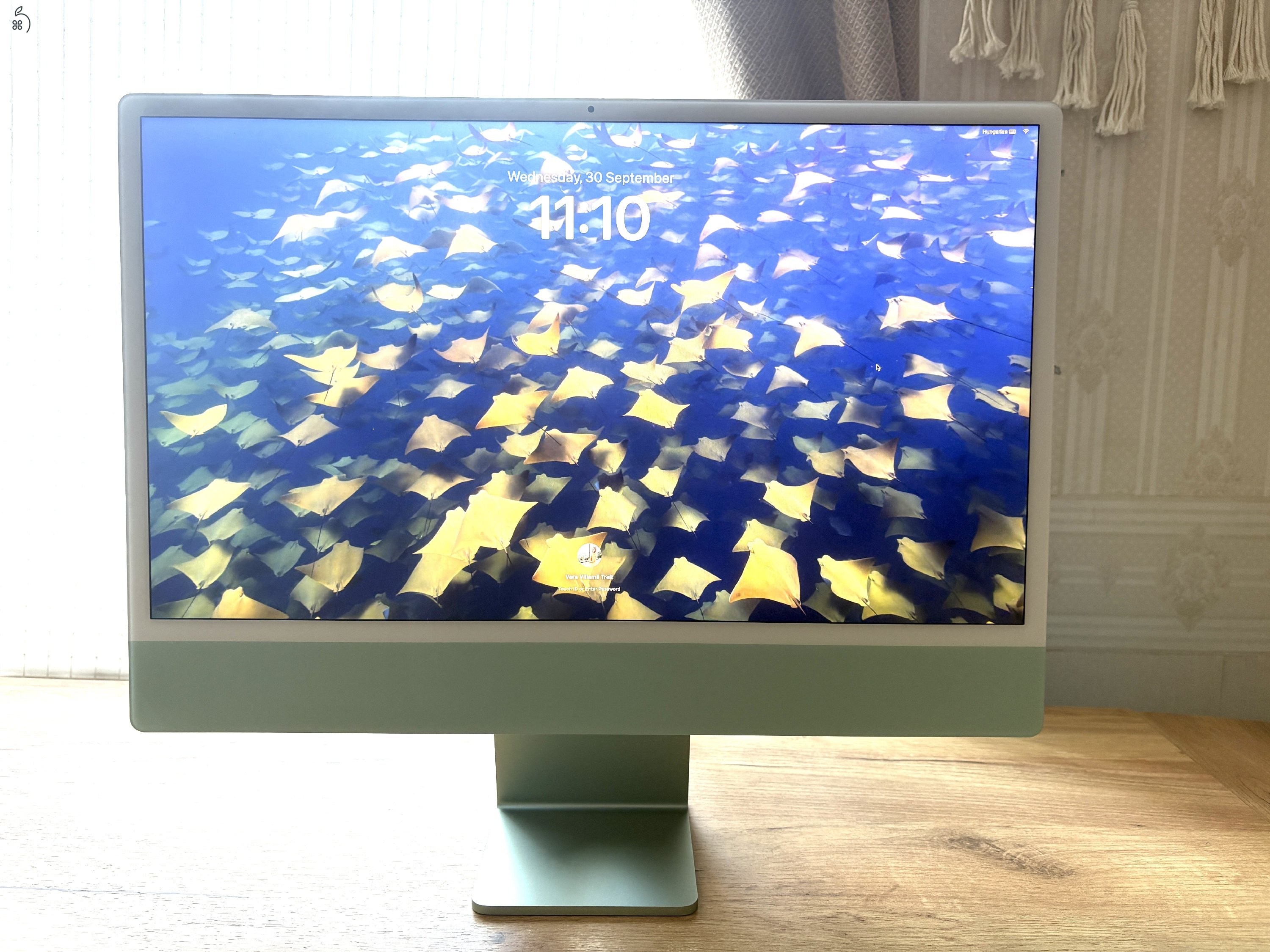 Apple iMac 24″ M3 / 16 GB / 256 GB – 2023 – Mentazöld