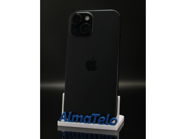 Apple iPhone 15 128 GB Black 100% akku - 12 HÓ GARANCIA