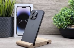 iPhone 14 Pro Space Black 128GB 2 ÉV Garanciával 100%