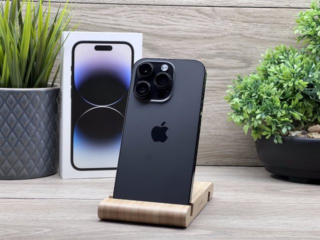 iPhone 14 Pro Space Black 128GB 2 ÉV Garanciával 100%