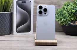 iPhone 13 Pro White Titanium 128GB 2 ÉV Garanciával 90%
