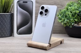 iPhone 13 Pro White Titanium 128GB 2 ÉV Garanciával 90%