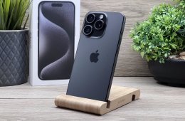 iPhone 15 Pro Black Titanium 512GB 2 ÉV Garanciával 100%