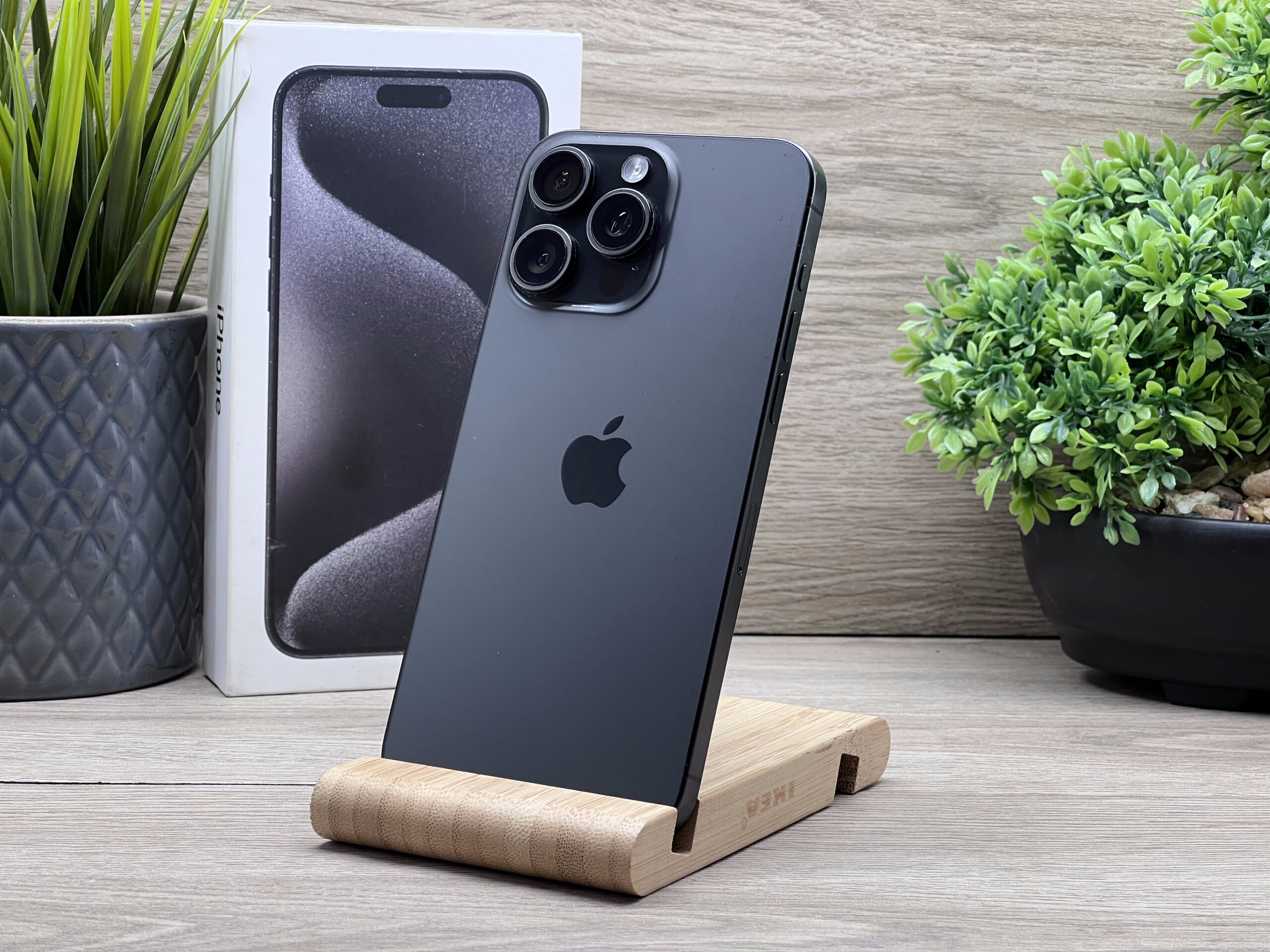 iPhone 15 Pro Max Black Titanium 256GB 2 ÉV Garanciával 100%
