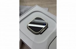 Apple Watch Ultra 1 (49mm Titanium) – Karcmentes, 89% akku, dobozában!