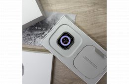 Apple Watch Ultra 1 (49mm Titanium) – Karcmentes, 89% akku, dobozában!