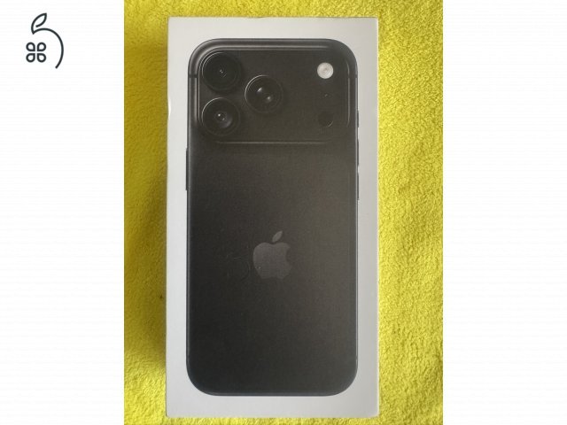 Új bontatlan és kártyáfüggetlen iPhone 18 pro 256 fekete