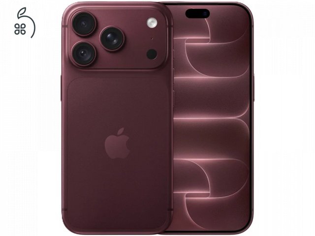 Új, bontatlan és kártyáfüggetlen iPhone 18 pro 256 burgundi