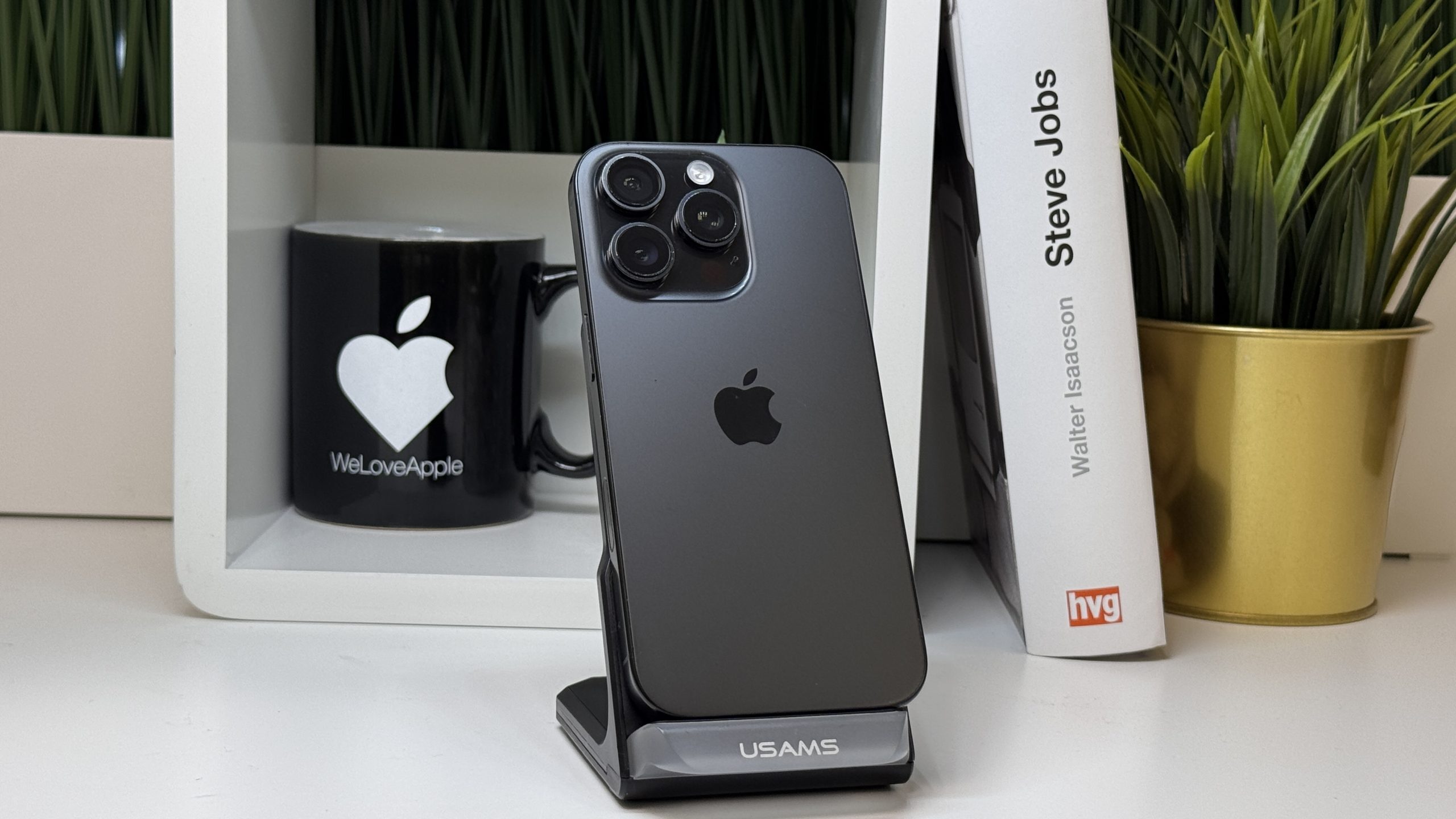 iPhone 16 Pro, 128GB, Fekete, Számla, 2 Év Garancia