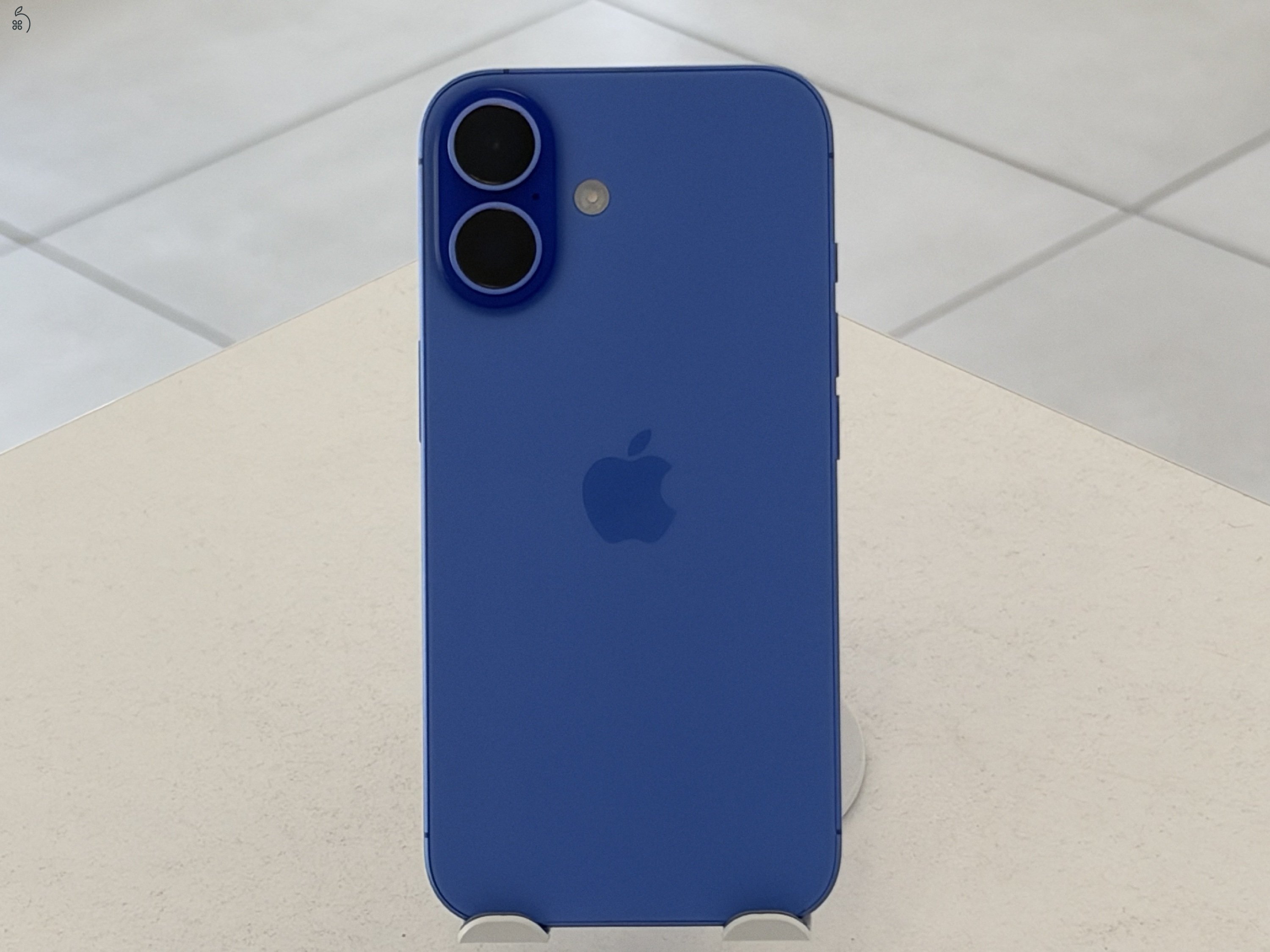 iPhone 16 128GB One Függ Hibátlan/1 hónap gar./Akku 91%/KÉK