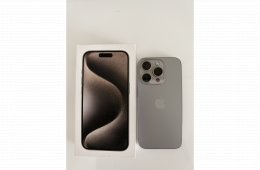 Hibátlan, karc és  sérülésmentes iPhone 15 Pro  eladó