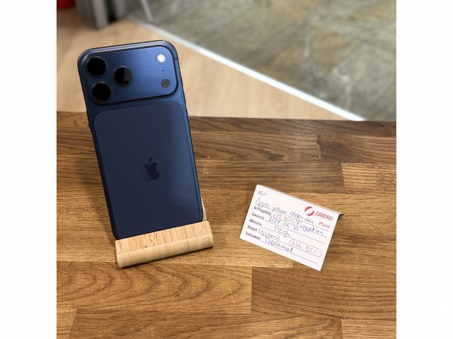 Apple iPhone 17 Pro Max - 512GB - Deep Blue - Újszerű - 2027.04.10. Apple (160.)