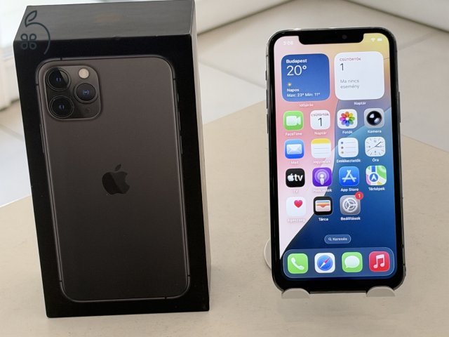 iPhone 11 Pro 64GB Független Használt/1 hónap gar./Akku 100%/p5048