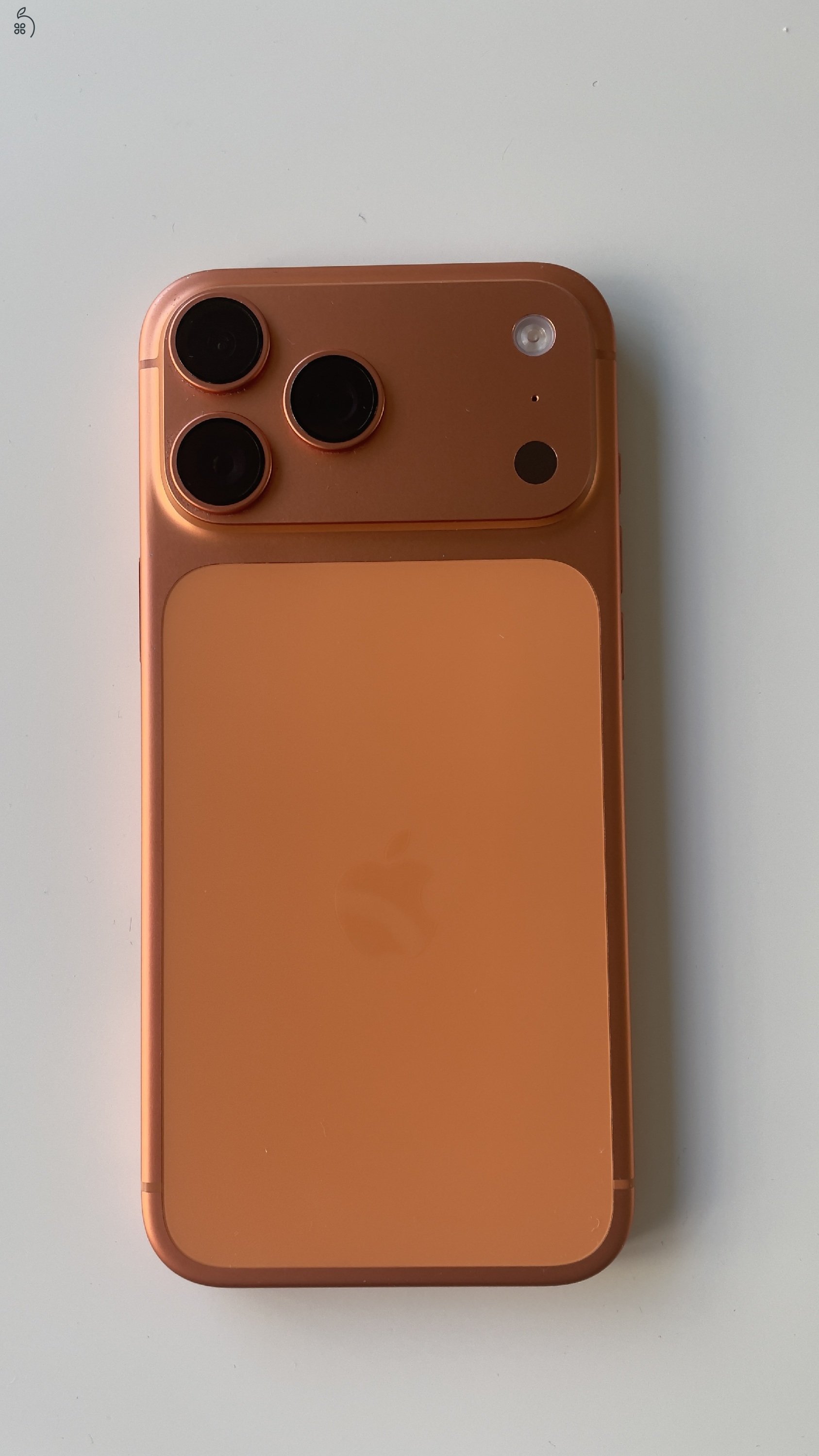 garis iPhone17 Pro Max, 256GB, cosmic orange, makulátlan, AppleCare+