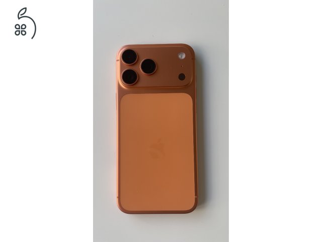 garis iPhone17 Pro Max, 256GB, cosmic orange, makulátlan, AppleCare+