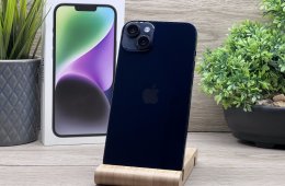 iPhone 14 Plus Midnight 128GB 2 ÉV Garanciával 91%