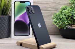 iPhone 14 Plus Midnight 128GB 2 ÉV Garanciával 91%