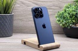 iPhone 15  Pro Blue Titanium 128GB 2 ÉV Garanciával 90%