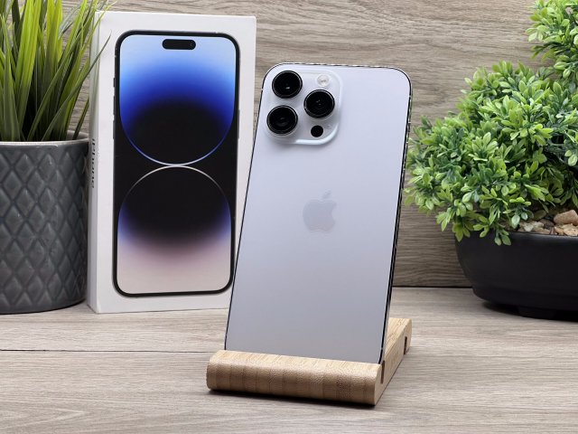 iPhone 14 Pro Max Silver 128GB 2 ÉV Garanciával 91%