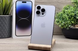 iPhone 14 Pro Max Silver 128GB 2 ÉV Garanciával 91%