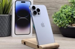 iPhone 14 Pro Max Silver 128GB 2 ÉV Garanciával 91%