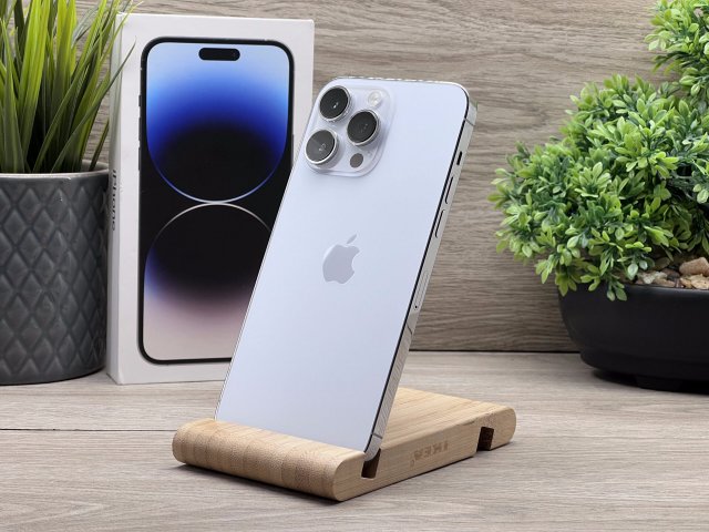 iPhone 14 Pro Max Silver 128GB 2 ÉV Garanciával 91%
