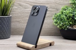 Hibátlan iPhone 15 Pro Max Black Titanium 512GB 2 ÉV Garanciával 90%