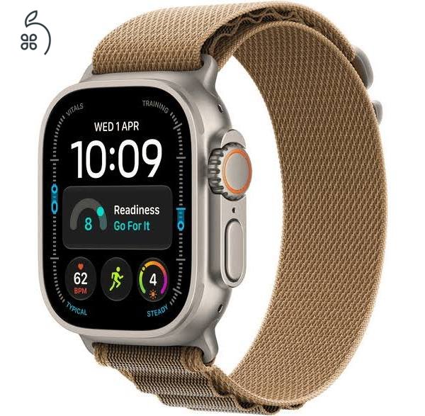 Új BONTATLAN Apple Watch Ultra 4 GPS+Cellular 49 mm titántok Azonnal Átvehető Deák Térnél Hivatalos 1 év Apple Garancia