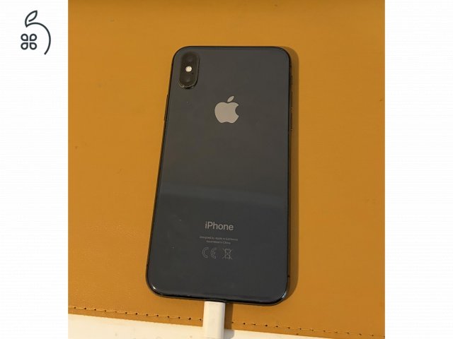 iPhone X 64 GB asztroszürke, 78% gyári aksi 