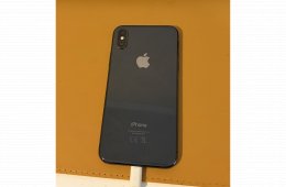 iPhone X 64 GB asztroszürke, 78% gyári aksi 