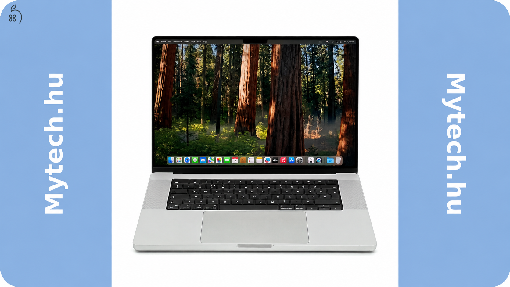 MacBook Pro 16″ 2021, M1 Pro 10 core, 32 GB RAM, 16 core GPU, 1 TB SSD, Silver 27% Áfa, 0624AB