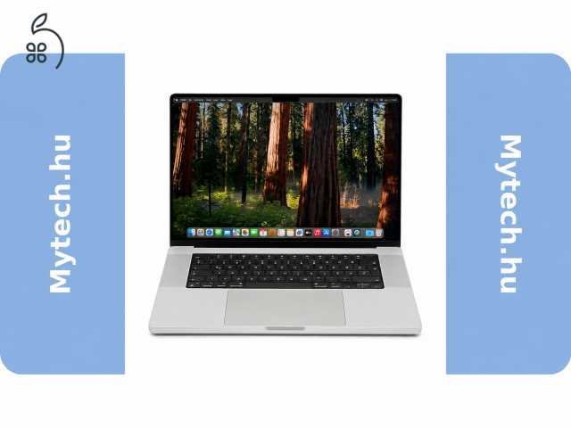 MacBook Pro 16″ 2021, M1 Pro 10 core, 32 GB RAM, 16 core GPU, 1 TB SSD, Silver 27% Áfa, 0624AB