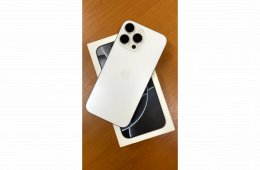 Apple iPhone 16 Pro Max 256 GB White Titanium 93% akku
