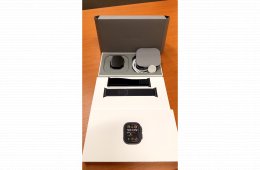 Apple Watch Ultra 2 Black 49mm – 100% akku – karcmentes – gyári Black Trail Loop
