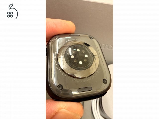 Apple Watch Ultra 2 Black 49mm – 100% akku – karcmentes – gyári Black Trail Loop