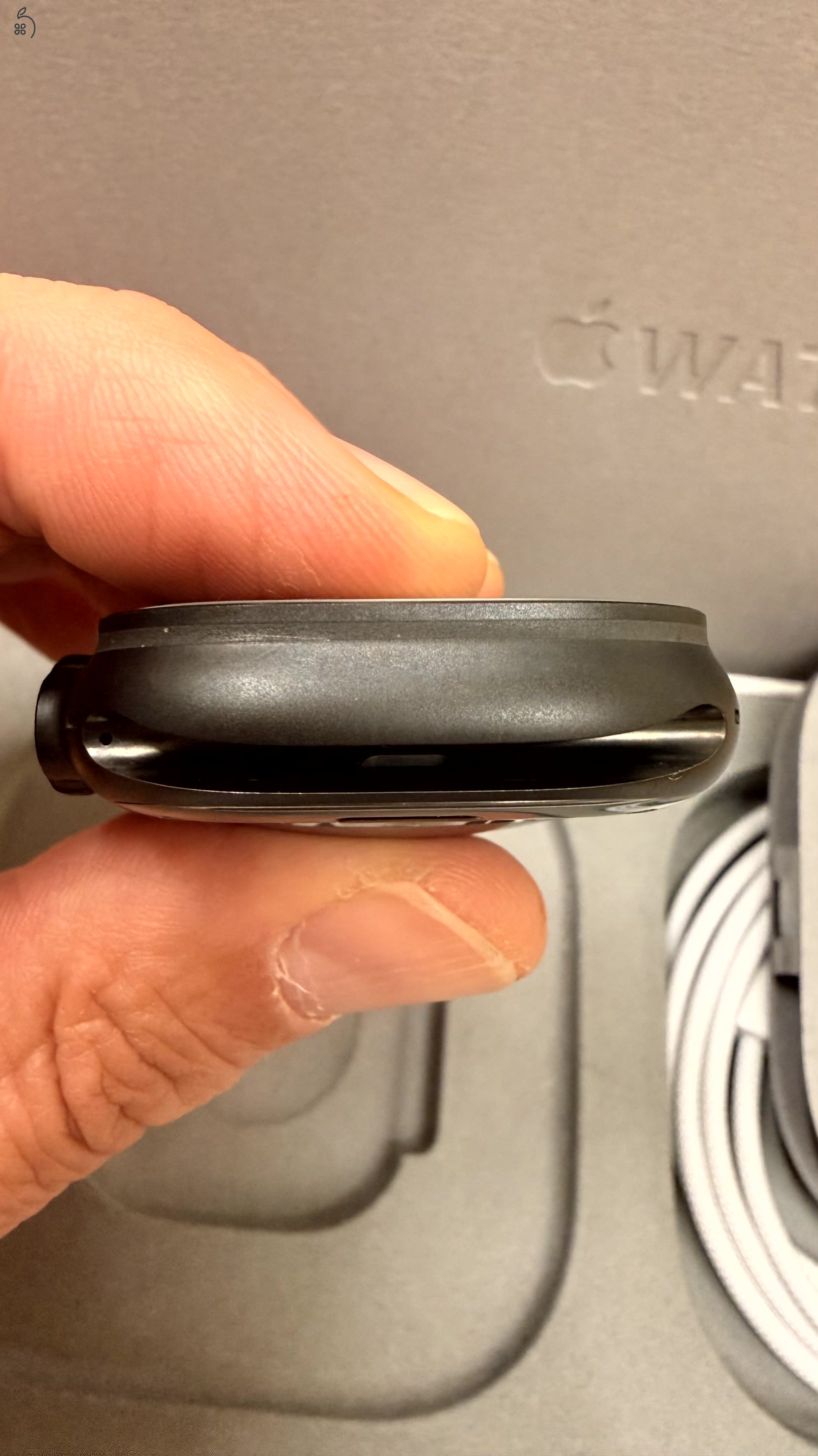 Apple Watch Ultra 2 Black 49mm – 100% akku – karcmentes – gyári Black Trail Loop