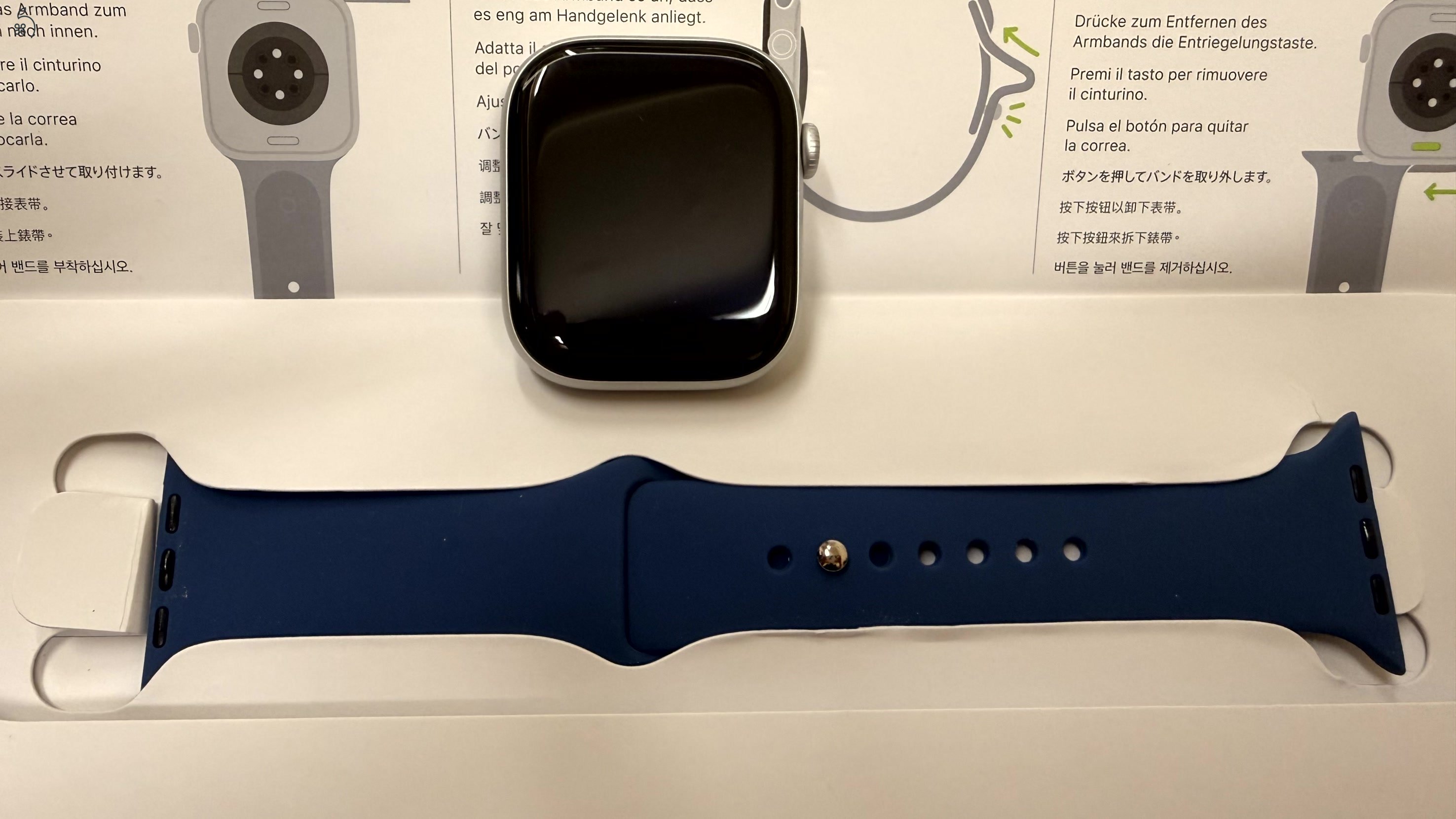 Apple Watch Series 11 46mm Silver 100% akku 