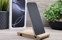 Hibátlan iPhone 16 Pro Max White Titanium 256GB 2 ÉV Garanciával 92%