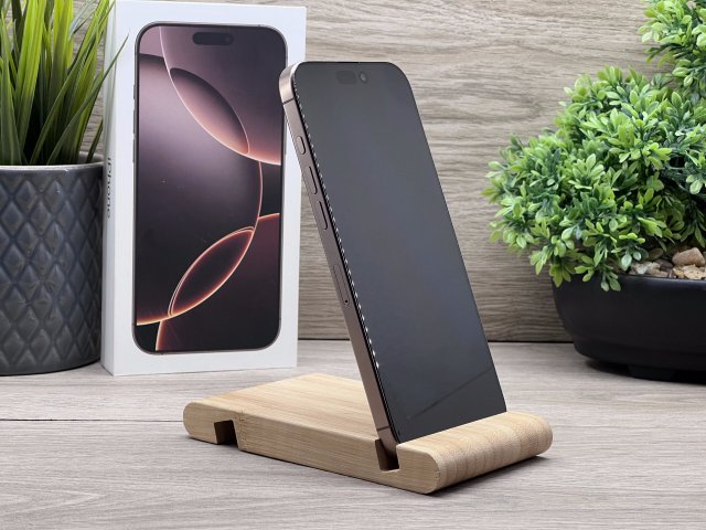 Hibátlan iPhone 16 Pro Max Desert Titanium 512GB 2 ÉV Garanciával 93%