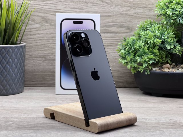 Hibátlan iPhone 14 Pro Space Black 128GB 2 ÉV Garanciával 100%