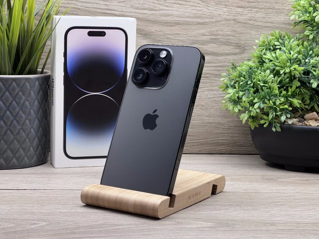 iPhone 14 Pro Space Black 128GB 2 ÉV Garanciával 100%